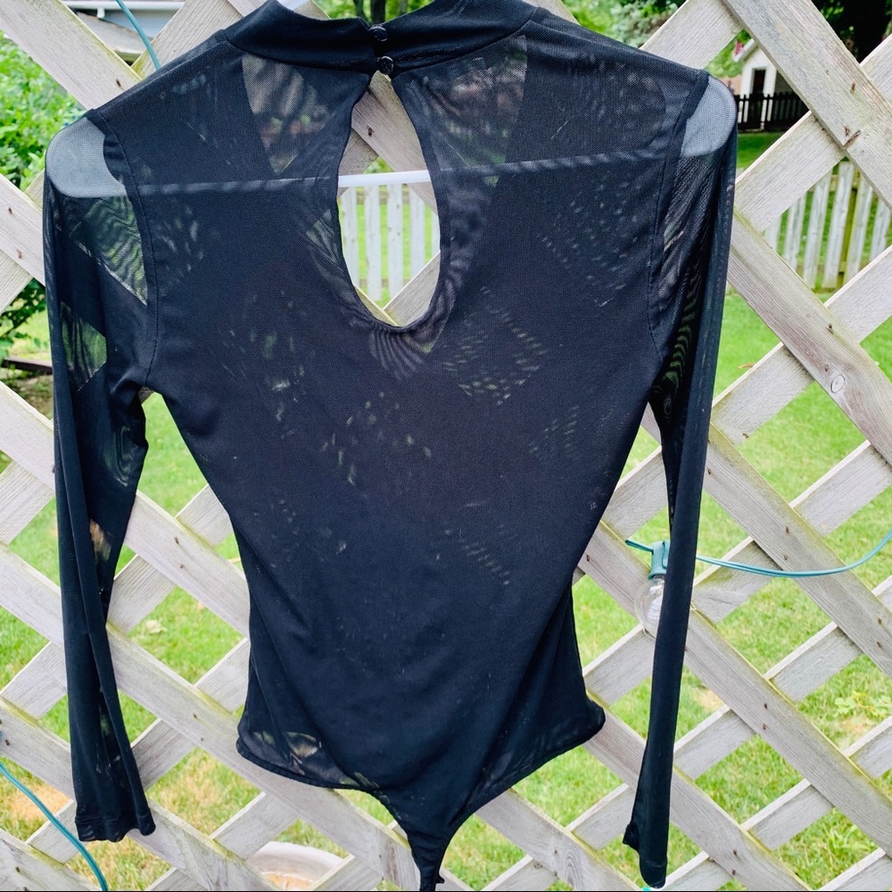 Bebe Mesh Bodysuit